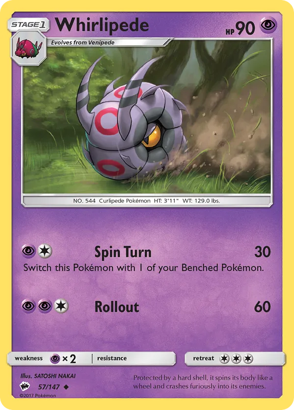 Whirlipede - Burning Shadows #57