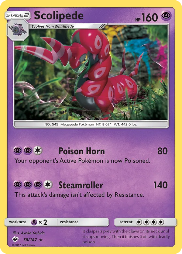 Scolipede - Burning Shadows #58