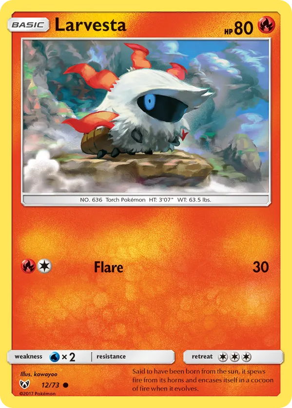 Larvesta - Shining Legends #12