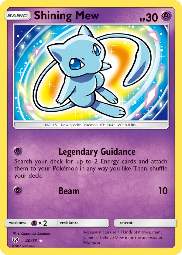 Shining Mew - Shining Legends #40