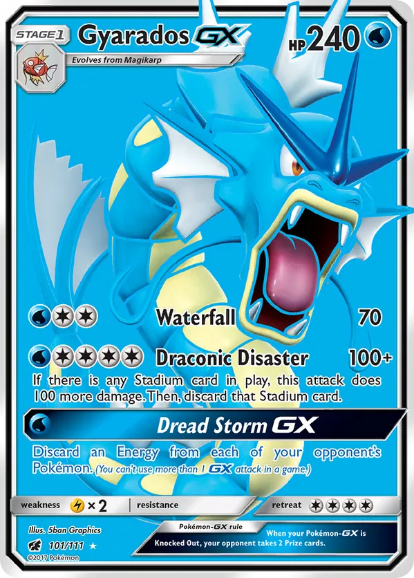 Gyarados-GX - Crimson Invasion #101