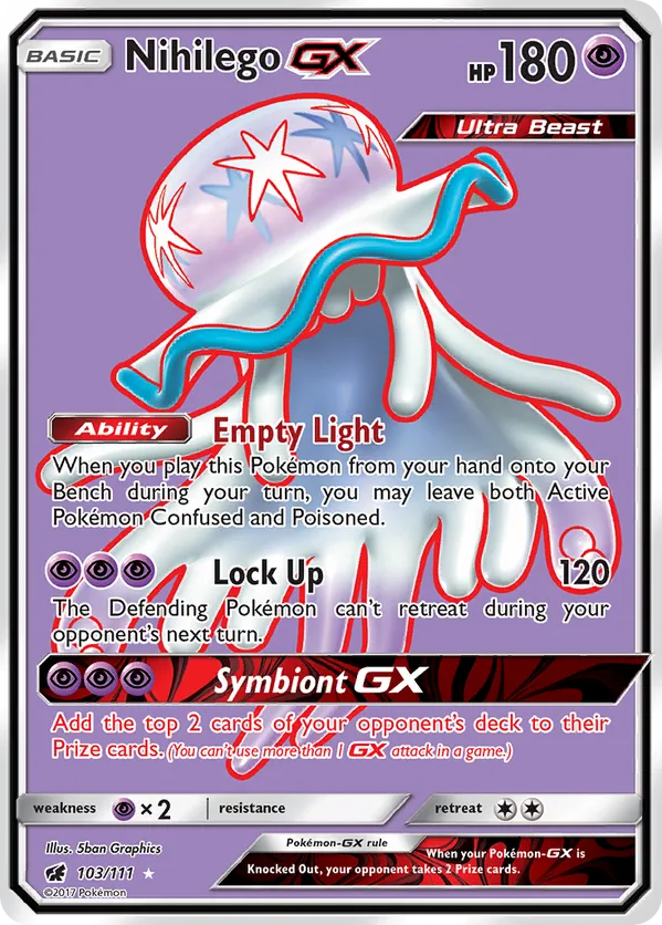 Nihilego-GX - Crimson Invasion #103