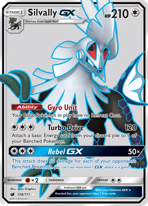 Silvally-GX - Crimson Invasion #108