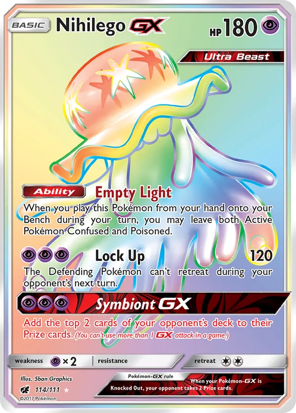Nihilego-GX - Crimson Invasion #114