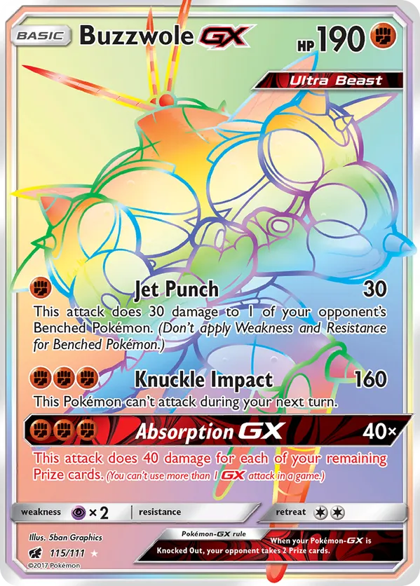 Buzzwole-GX - Crimson Invasion #115