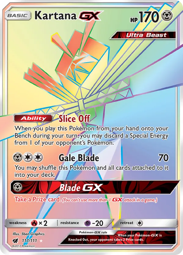 Kartana-GX - Crimson Invasion #117