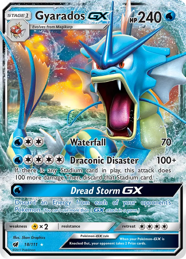 Gyarados-GX - Crimson Invasion #18