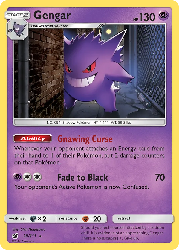 Gengar - Crimson Invasion #38