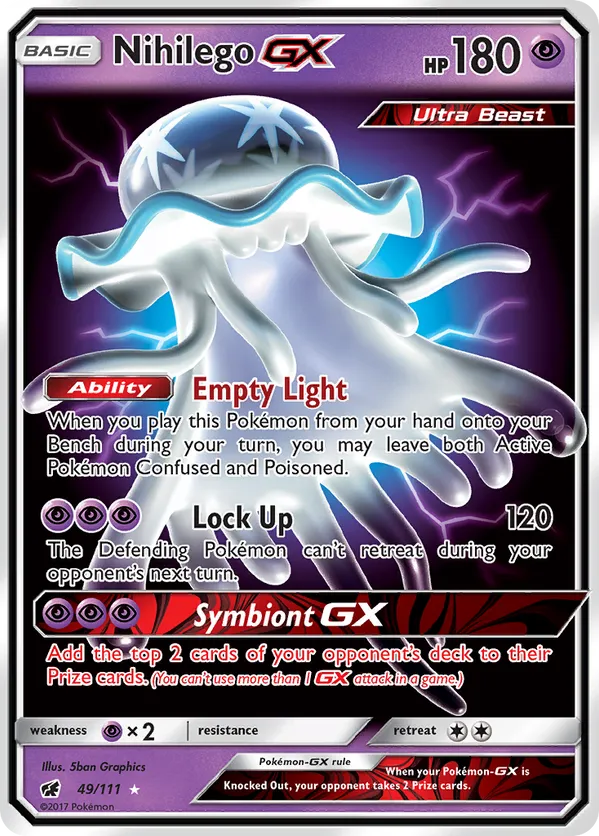 Nihilego-GX - Crimson Invasion #49