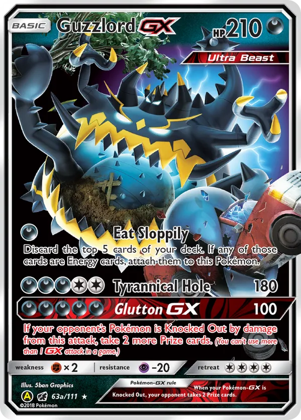 Guzzlord-GX - Crimson Invasion #63a