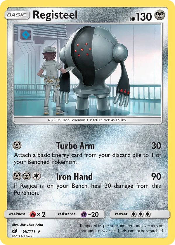 Registeel - Crimson Invasion #68