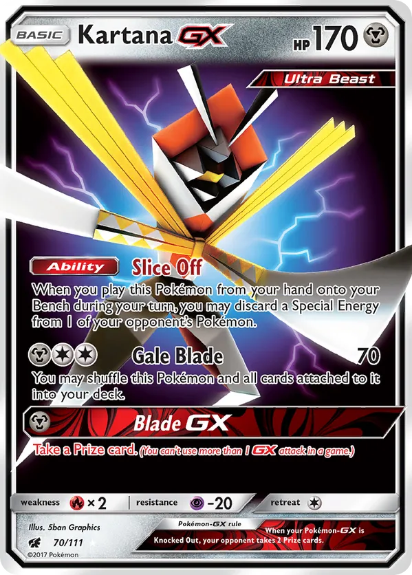 Kartana-GX - Crimson Invasion #70