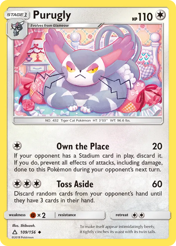 Purugly - Ultra Prism #109