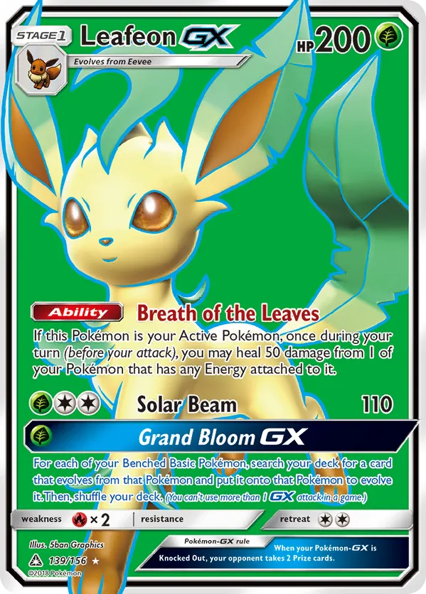 Leafeon-GX - Ultra Prism #139