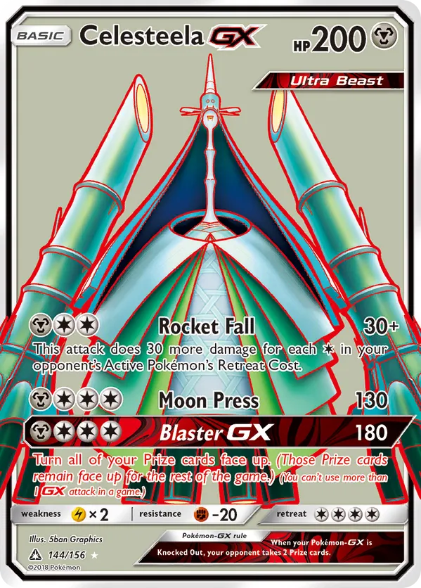Celesteela-GX - Ultra Prism #144
