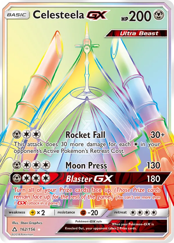 Celesteela-GX - Ultra Prism #162