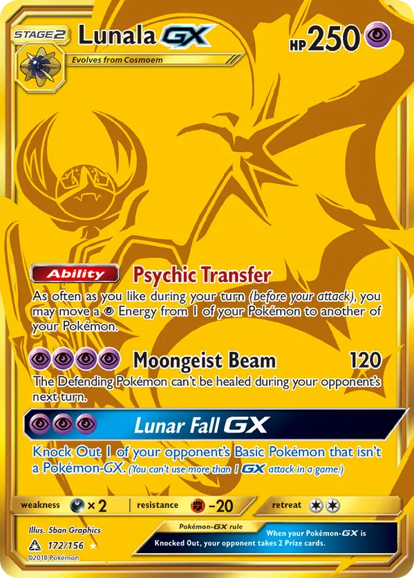 Lunala-GX - Ultra Prism #172