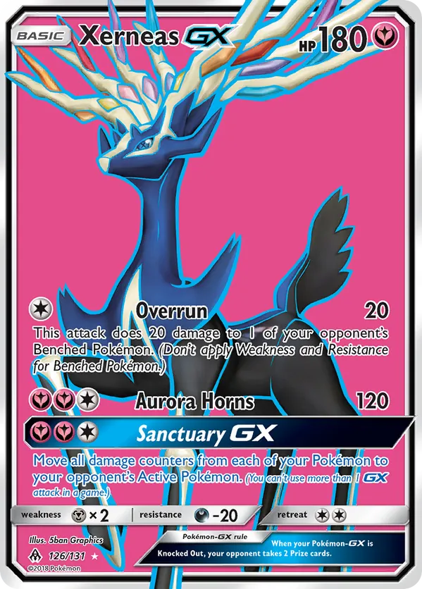 Xerneas-GX - Forbidden Light #126
