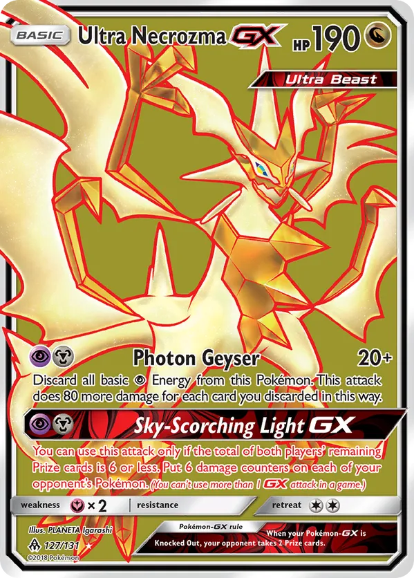 Ultra Necrozma-GX - Forbidden Light #127