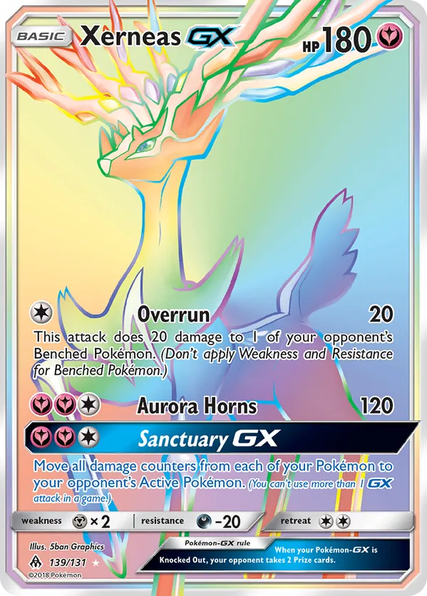 Xerneas-GX - Forbidden Light #139