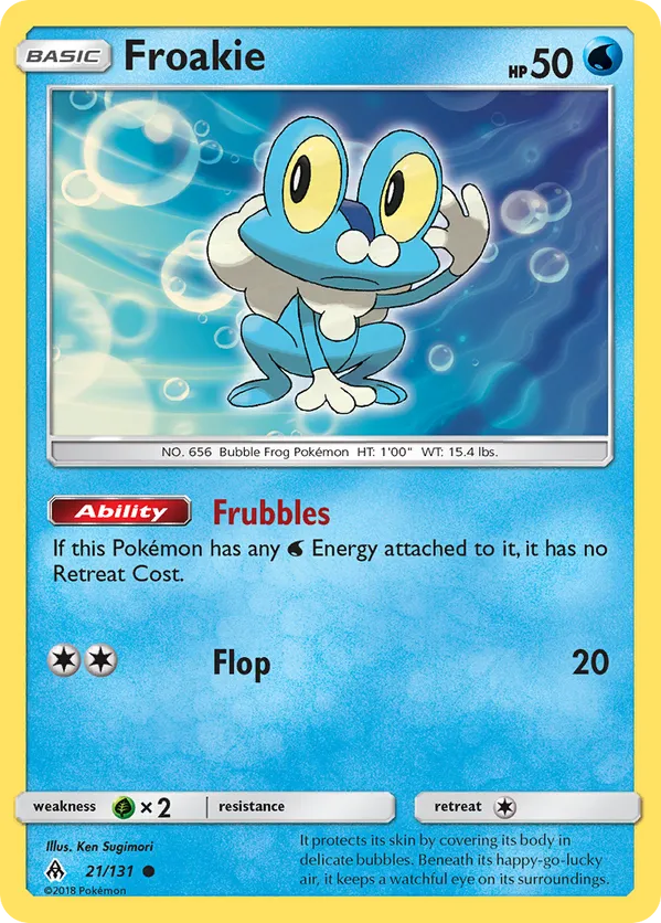Froakie - Forbidden Light #21