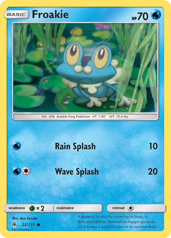 Froakie - Forbidden Light #22