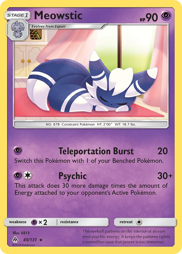Meowstic - Forbidden Light #45