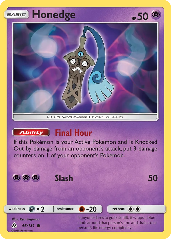 Honedge - Forbidden Light #46