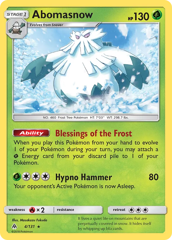 Abomasnow - Forbidden Light #4