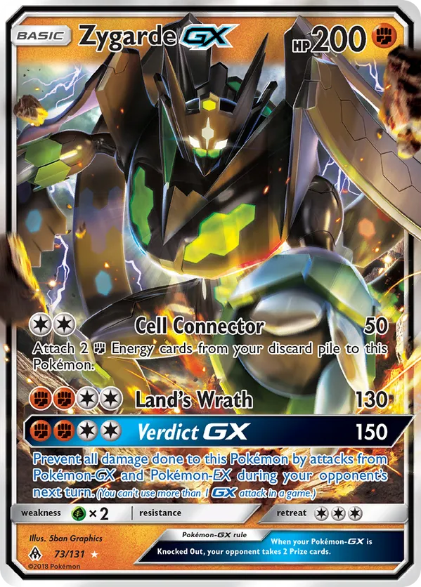 Zygarde-GX - Forbidden Light #73