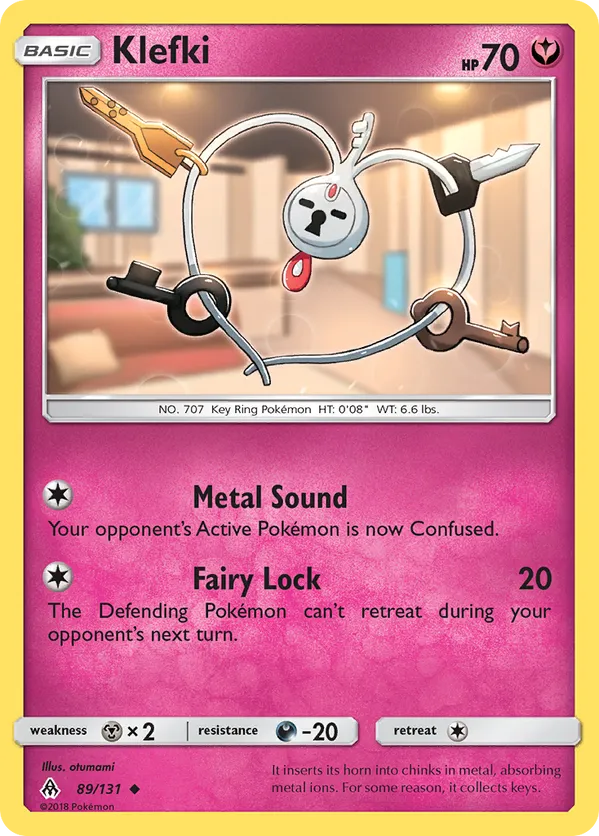 Klefki - Forbidden Light #89