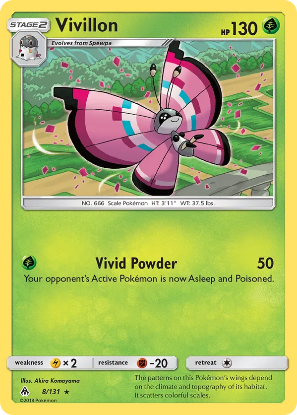 Vivillon - Forbidden Light #8