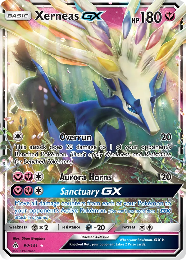 Xerneas-GX - Forbidden Light #90