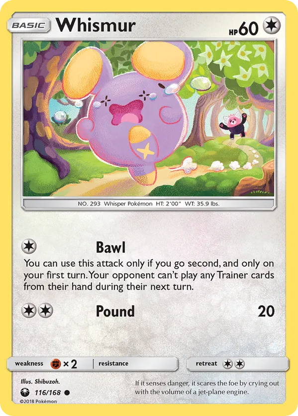 Whismur - Celestial Storm #116