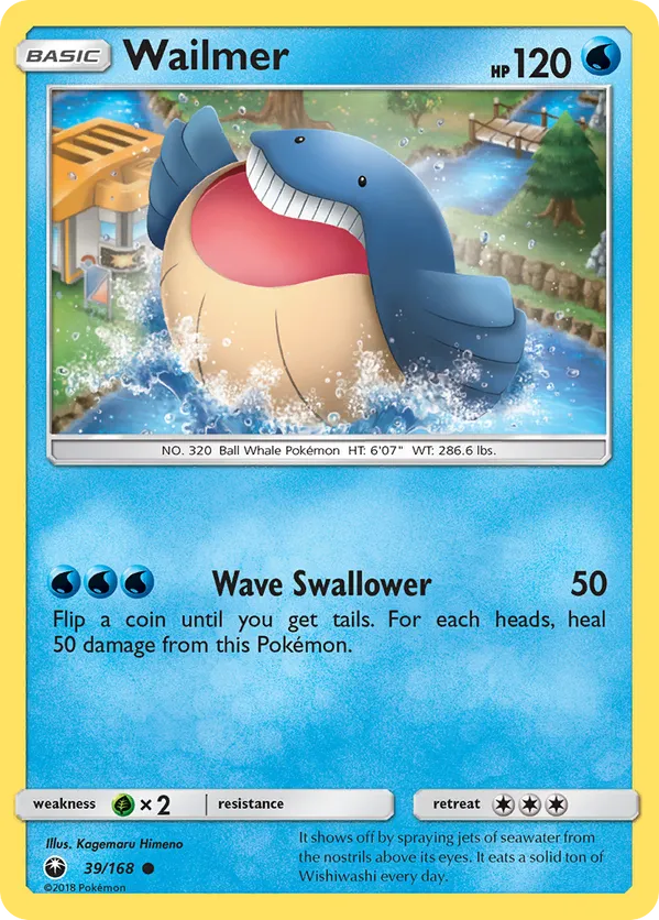 Wailmer - Celestial Storm #39