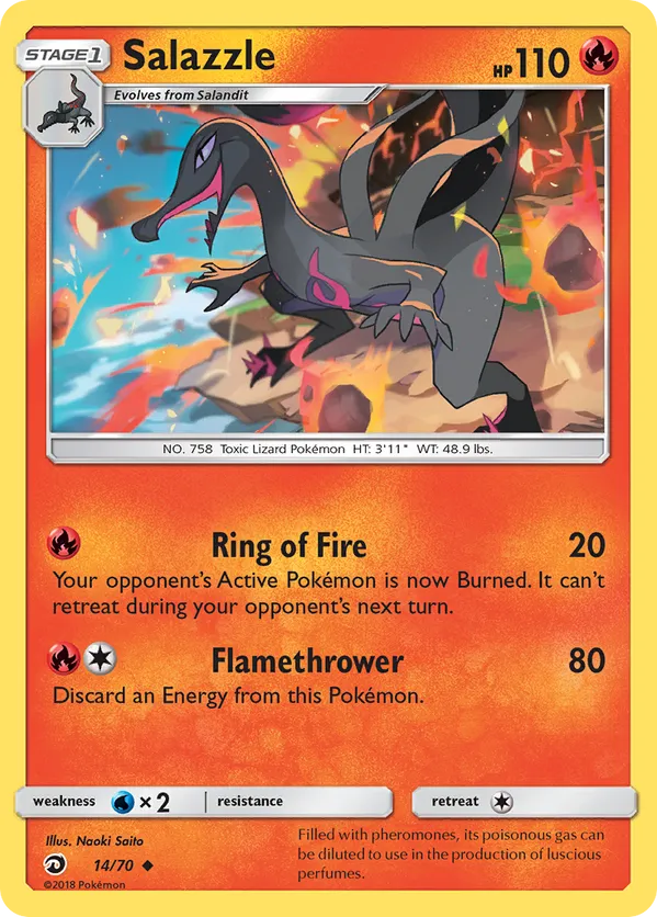 Salazzle - Dragon Majesty #14