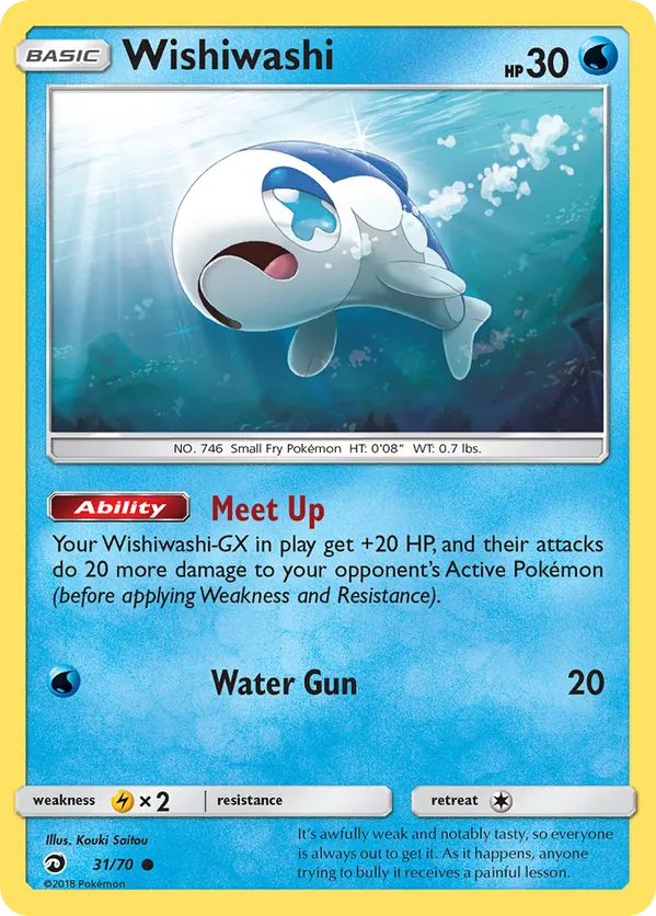 Wishiwashi - Dragon Majesty #31