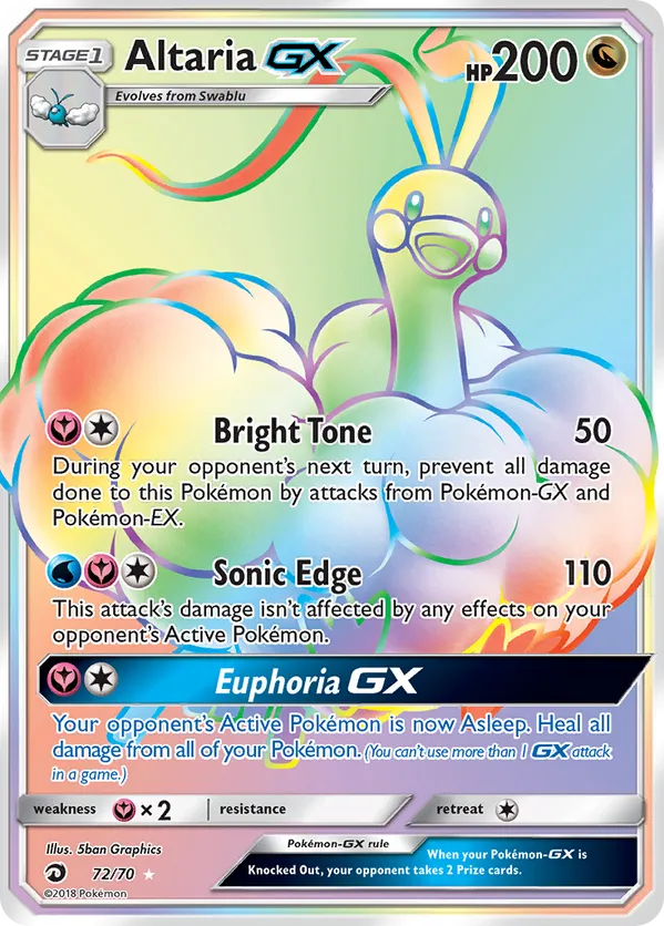 Altaria-GX - Dragon Majesty #72