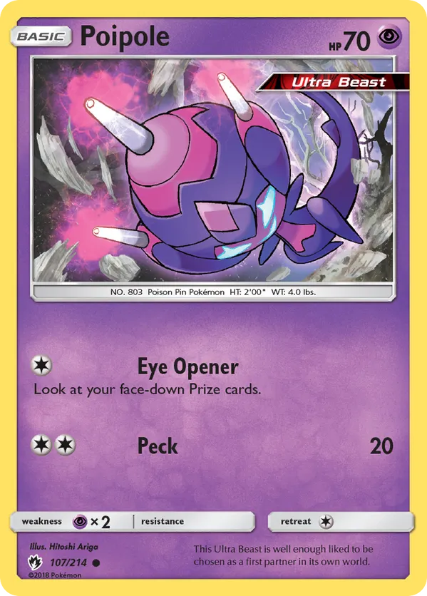 Poipole - Lost Thunder #107