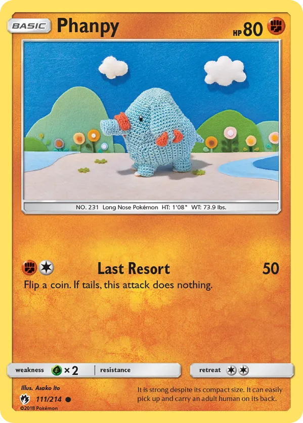 Phanpy - Lost Thunder #111