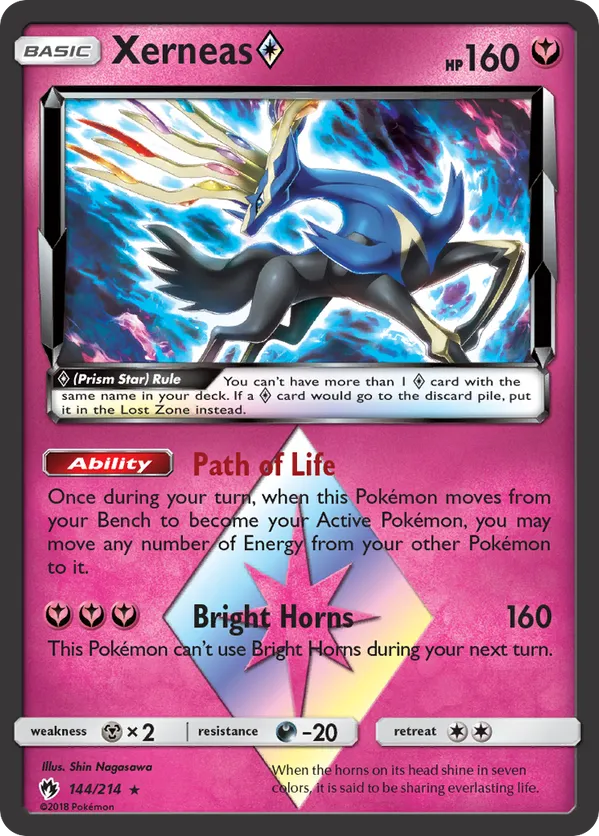 Xerneas ◇ - Lost Thunder #144