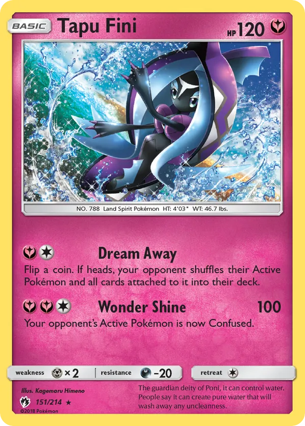Tapu Fini - Lost Thunder #151