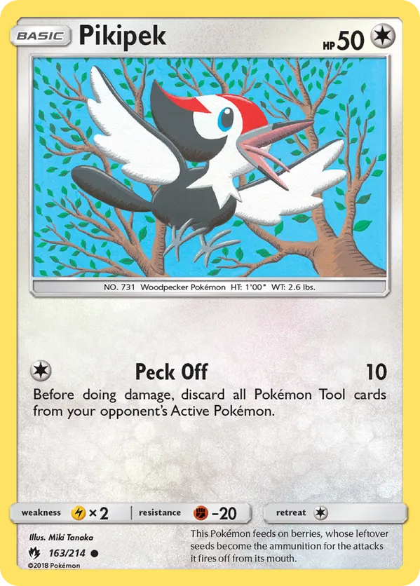 Pikipek - Lost Thunder #163