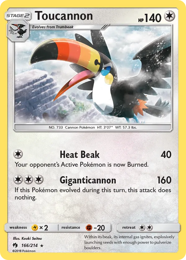 Toucannon - Lost Thunder #166