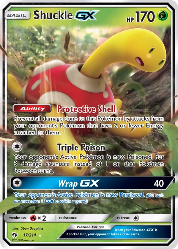 Shuckle-GX - Lost Thunder #17