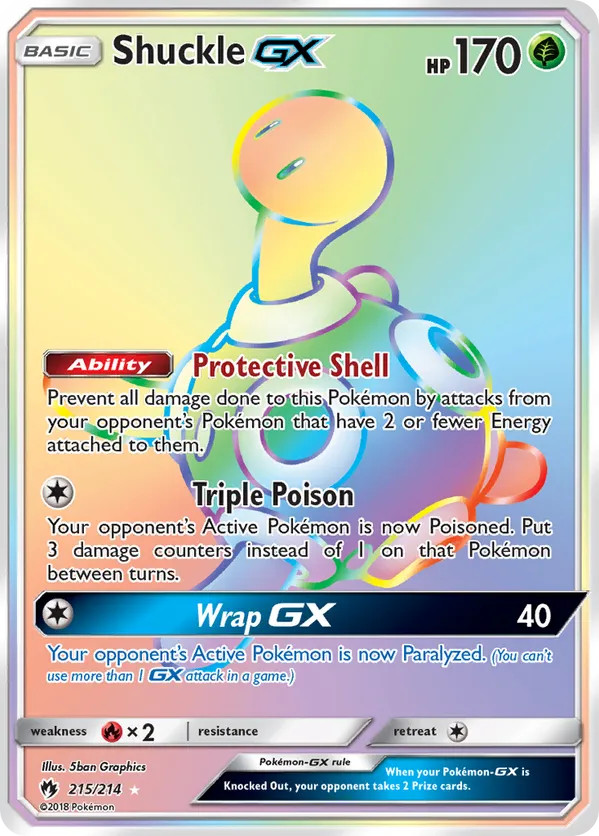 Shuckle-GX - Lost Thunder #215