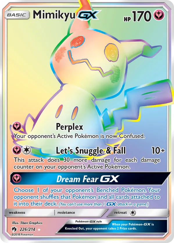 Mimikyu-GX - Lost Thunder #226