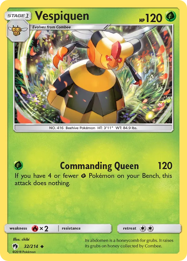 Vespiquen - Lost Thunder #32