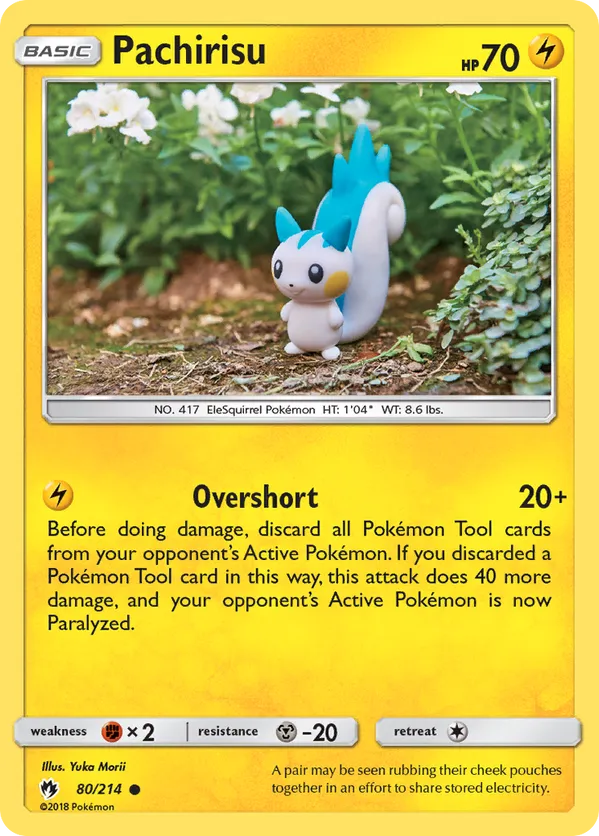 Pachirisu - Lost Thunder #80