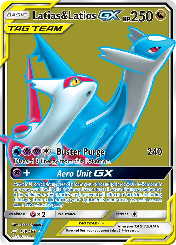 Latias & Latios-GX - Team Up #169